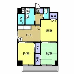 北綾瀬駅 徒歩13分 1階の物件間取画像